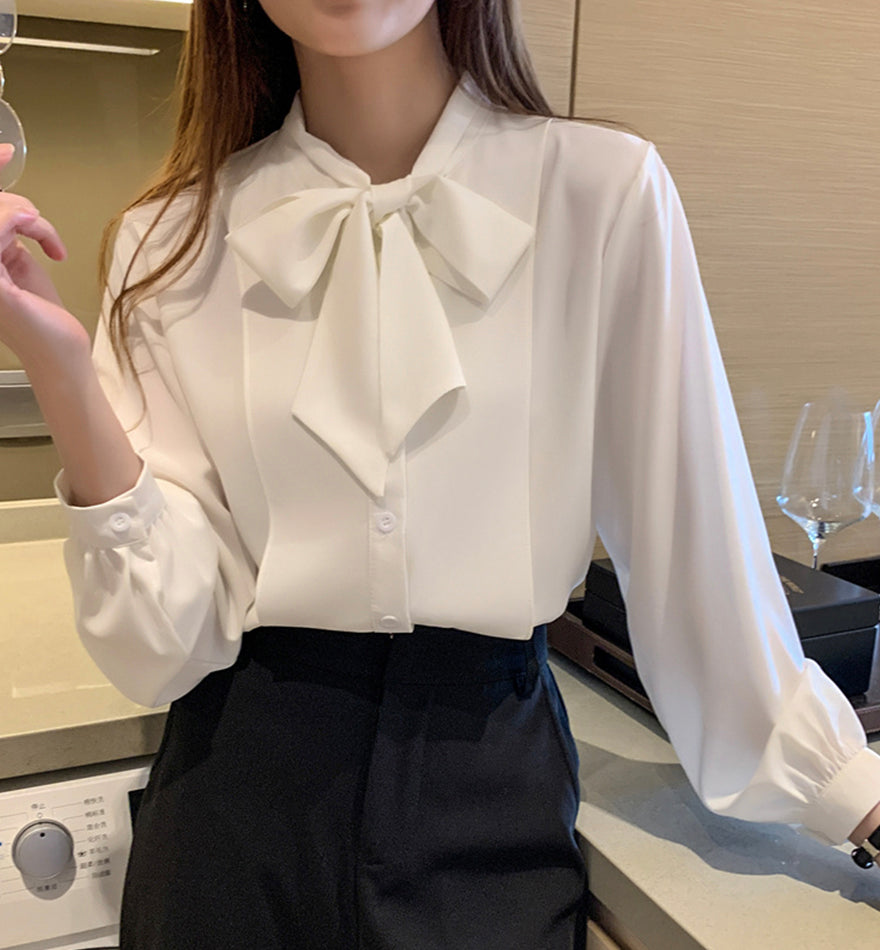 Einfaches Chiffonhemd 370