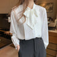 Einfaches Chiffonhemd 370