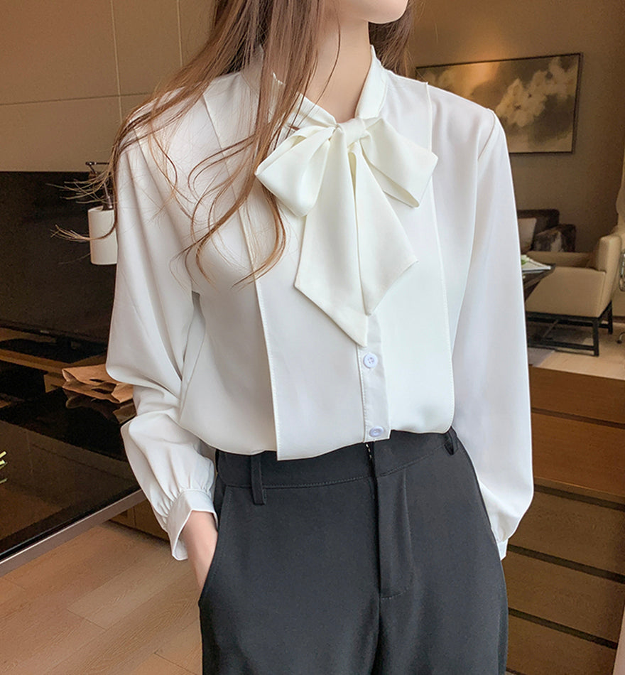 Einfaches Chiffonhemd 370
