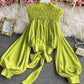 Stylish chiffon long sleeve tops  337