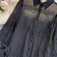 Stylish long sleeve black tops  341