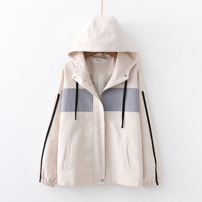 Simple long-sleeved hoodie  290