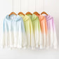 Cute gradient long-sleeved hoodie  291