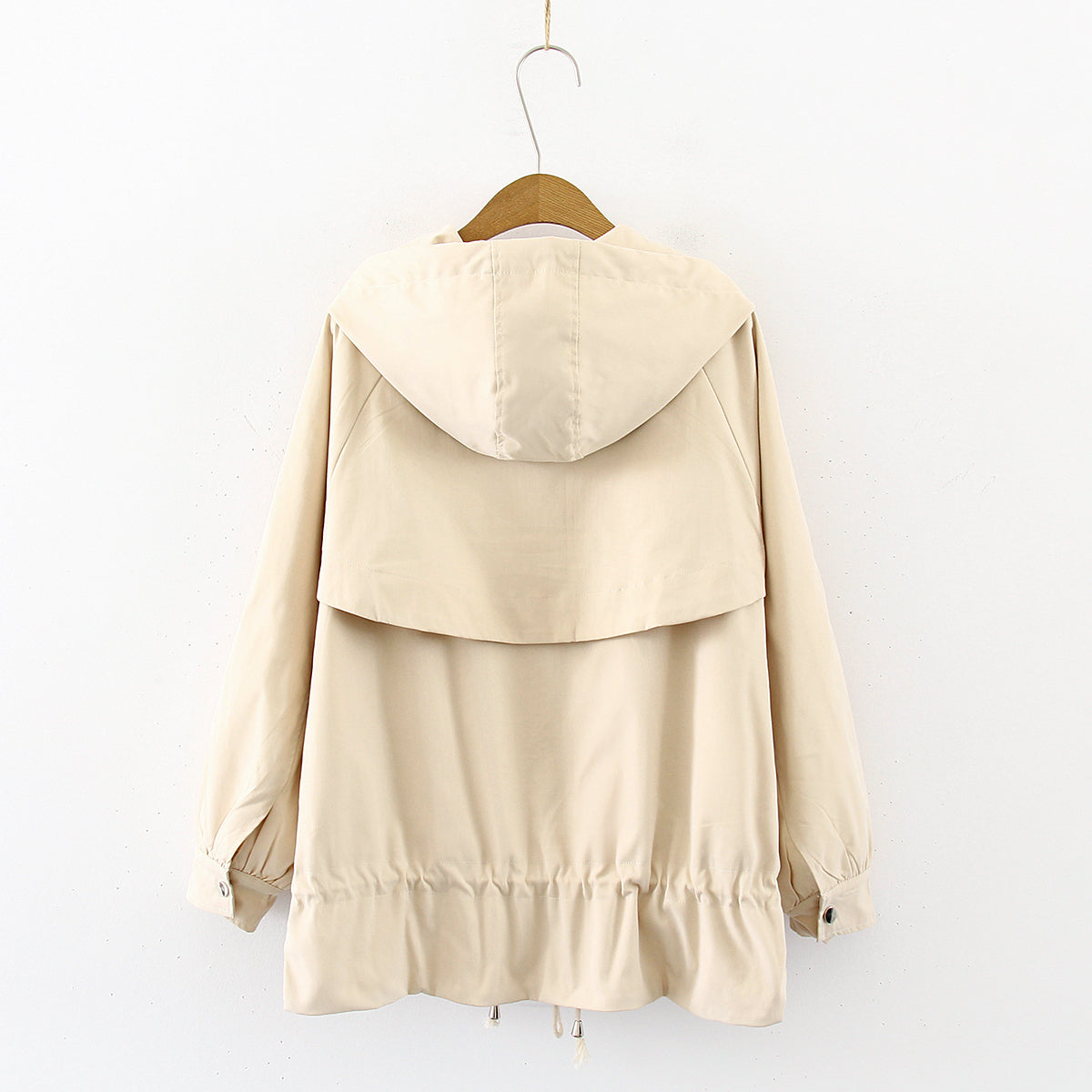 Simple hoodie long sleeve jacket  279