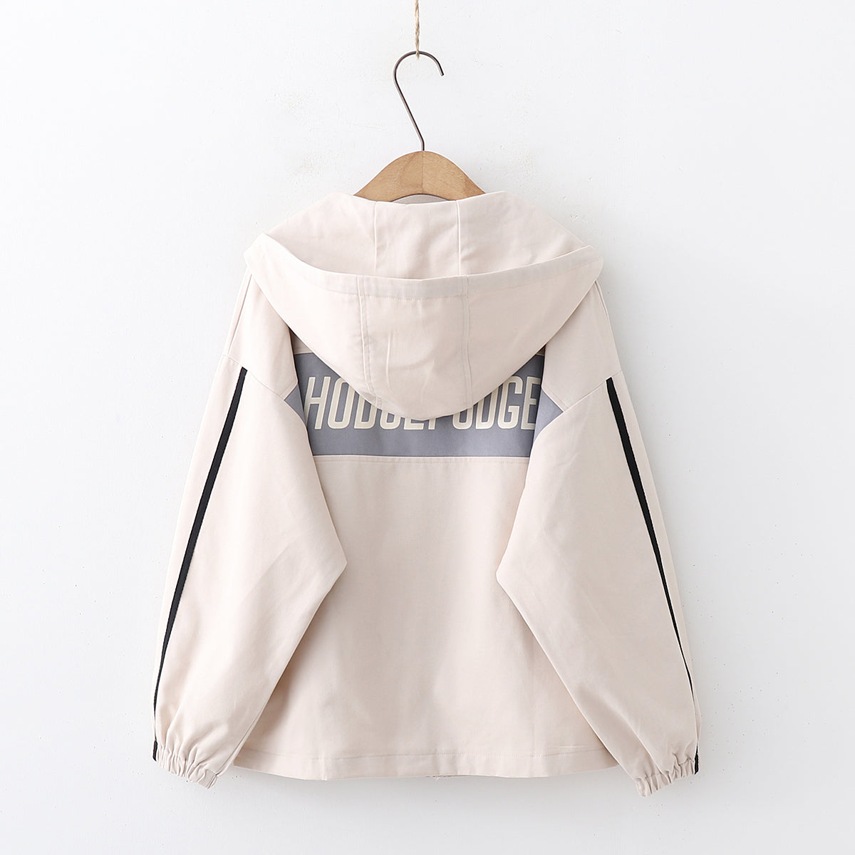 Simple long-sleeved hoodie  290