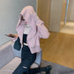 Stylish long sleeve hoodie short jacket  274