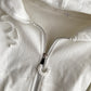 Veste courte à manches longues à la mode d'automne à capuche blanche 249