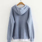 Hoodie simple loose long sleeve top  230
