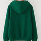 Hoodie simple loose plus fleece top  231
