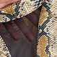 Haut à manches longues à motif crocodile tendance 250