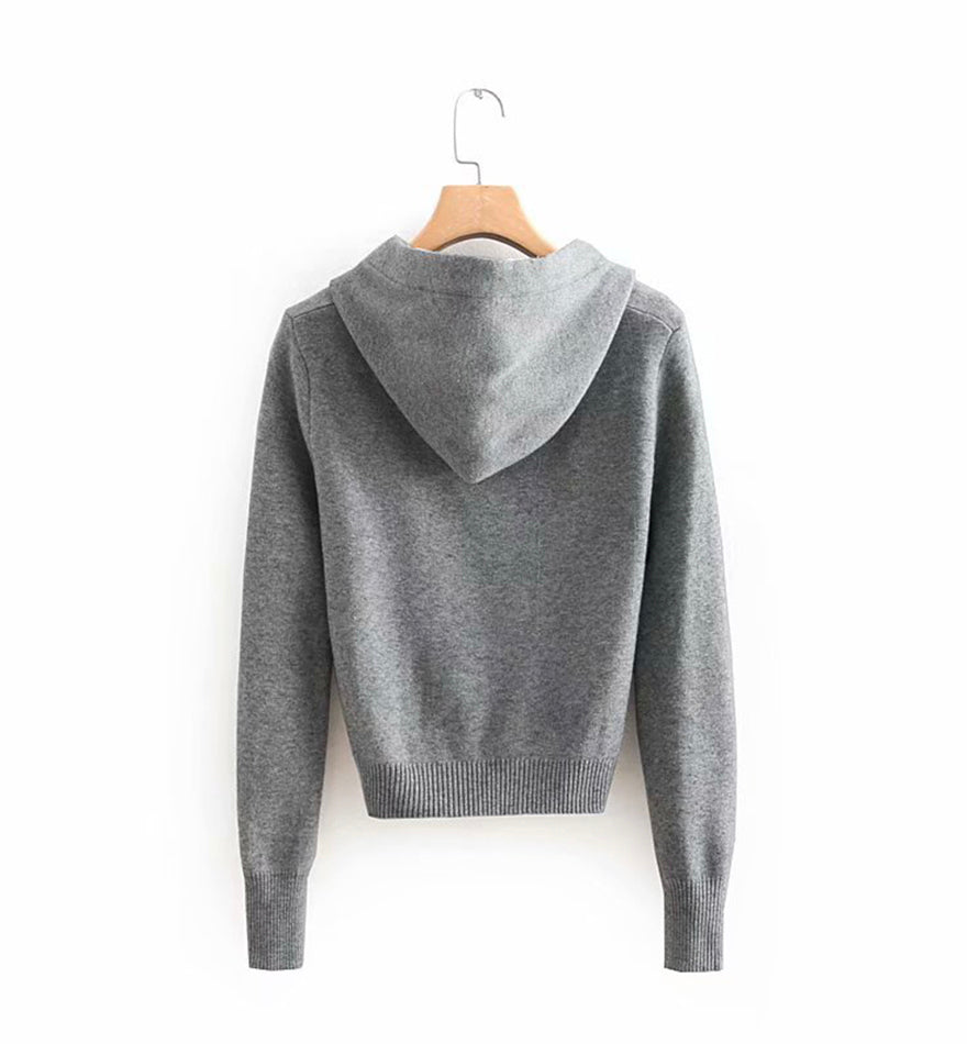 Hoodie Simple long sleeve tops  219