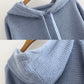 Hoodie simple loose long sleeve top  230
