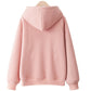 Hoodie einfach locker plus Fleece Top 232