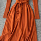 Pullover Langärmliger Pullover mit A-Linie und V-Ausschnitt 215