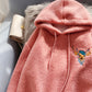 Süßer Hoodie aus Lammwolle 217
