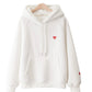 Hoodie lose plus Fleecetop 233