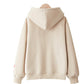 Hoodie einfach locker plus Fleece Top 232