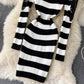 Sexy long sleeve knitted sweater lace panel sweater  191