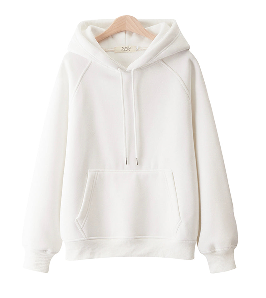 Hoodie einfach locker plus Fleece Top 232