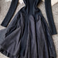 Pulloverkleid mit Stehkragen und langen Ärmeln 213