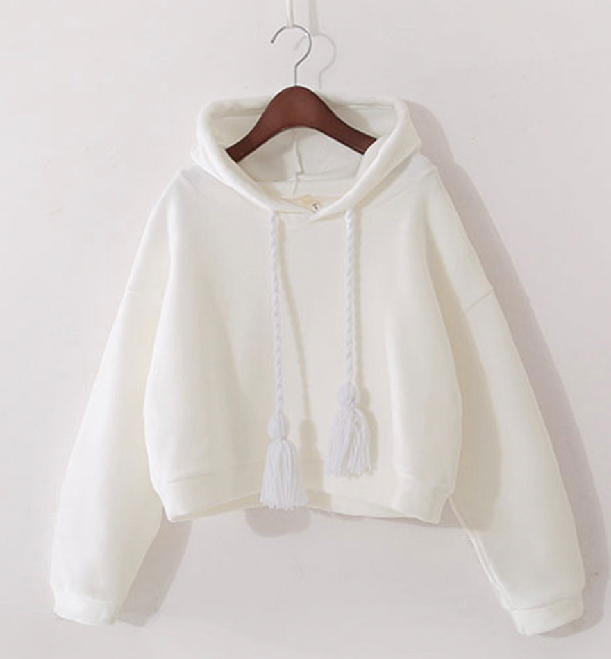 Sweet oversized cropped hoodie  237