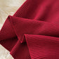 V neck knitted sweater dress  196