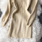 Hoodie apricot Pulloverkleid 200