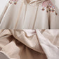 Cute embroidered flower hoodie  236