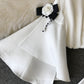 Einzigartiges, schulterfreies, langärmliges Chiffon-Oberteil mit großen, ausgestellten Ärmeln 389