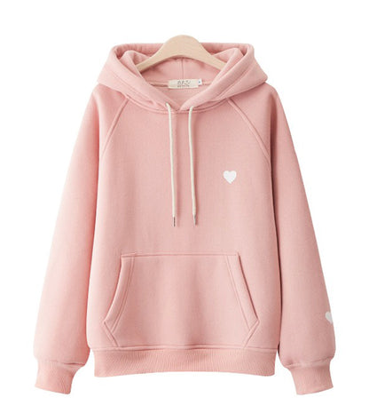 Hoodie lose plus Fleecetop 233