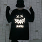 T-shirt reflective long sleeve T-shirt couple T-shirt  322