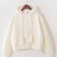Sweet oversized cropped hoodie  237