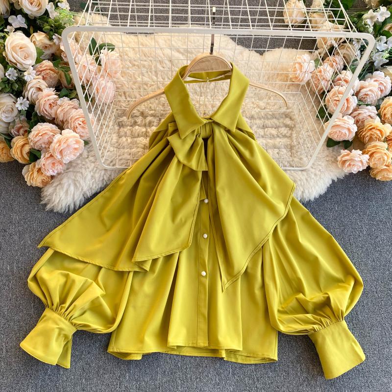 Stylish off-shoulder puff sleeve top  313