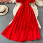 Cute A line short dress fashion dress  451
