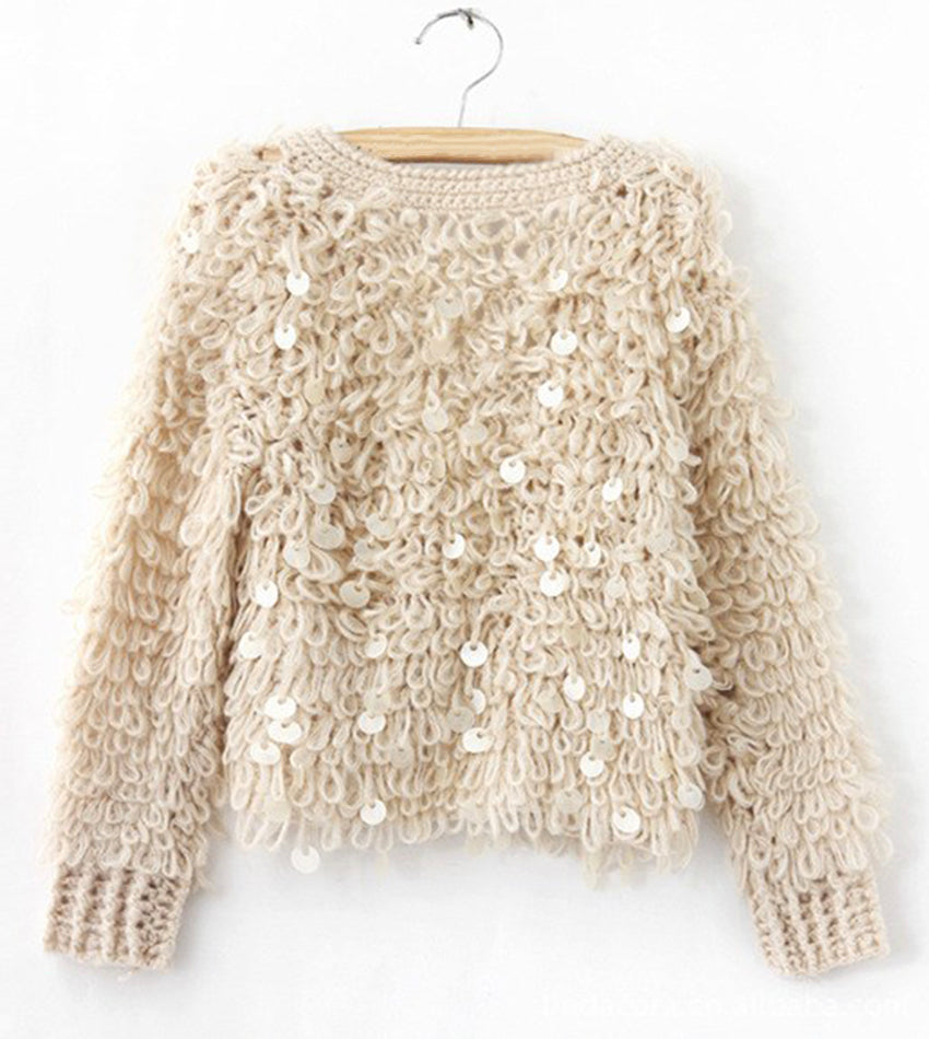 Stylischer Cardigan mit Pailletten 146