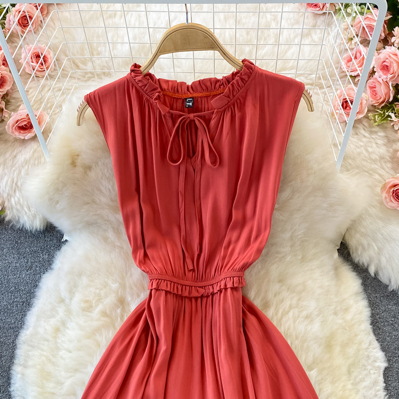 Süßes A-Linien-Modekleid 418
