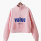 Loose letter tops long sleeve T- shirt  234