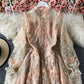 Cute A line lace dress fashion dress  419