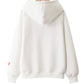 Hoodie lose plus Fleecetop 233