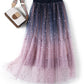 Cute sequins tulle skirt  3514