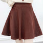 Cute knitted skirt short skirt  3477