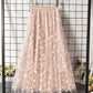 Cute A line tulle little daisy skirt  3503