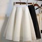 Stylish A line skirt white/black skirt  3505