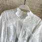 Cute white hollow top  375
