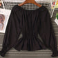 Simple long-sleeved waist top  377