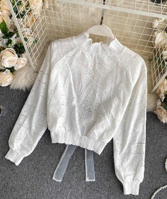 Joli haut creux blanc 375