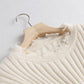 Weißer Fransenpullover Weißer Langarmpullover Top 110
