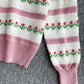 Sweet cardigan long sleeve sweater  155