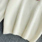 Cute round neck long sleeve sweater cherry sweater  101