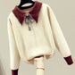 Sweater cute long sleeve sweater  087
